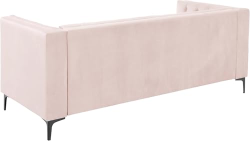 Image of Chesterfield Traditional 3 Seater Luxury Sofa Loving Sofa Button Tufted for Living Room, Guest Room, Bedroom, and Your Loving Space (Baby Pink)