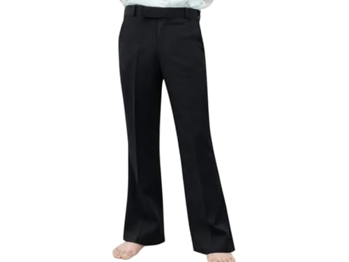 Image of Men's Bootcut Pants | Regular Fit Bootcut Trousers for Men | Solid Formal & Casual Flared Pants