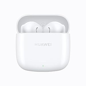 HUAWEI FreeBuds SE 2 Wireless Kopfhörer, Bis zu 40 Stunden Akkulaufzeit, Leicht und komfortabel, Ausgewogener Klang, Wasserdichtigkeit, Deutsche Version, Ceramic White