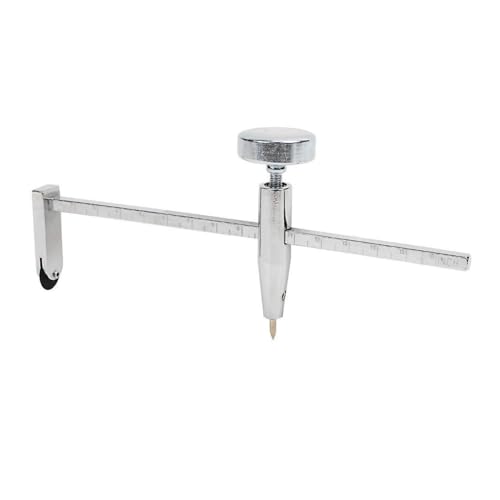 DUZEPA Kreisschneider für Trockenbauwände, robustes Trockenbauwerkzeug zum Schneiden runder Löcher in Material und Deckenplatten