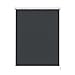 Aufun Roleta zaciemniająca, termiczna, roleta z cięgnem bocznym, roleta zaciskowa, bez wiercenia, mocowanie zaciskowe (80 x 160 cm, antracyt)