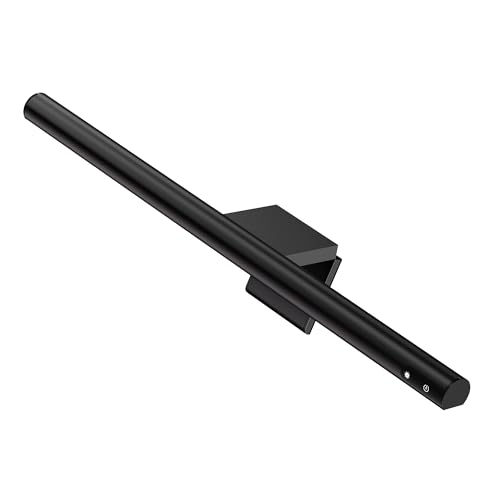 Image of LYMAX Computer Monitor Light Bar, USB Computer Lamp Dimmable Screen Light Bar, Adjustable Brightness /Color Temperature with Touch Contror, No Screen Glare, Space Saving for Home Office Desk Light