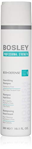 Bosley Professional Strength Bos Defense Nourishing Shampoo, 10.1 Fl Oz