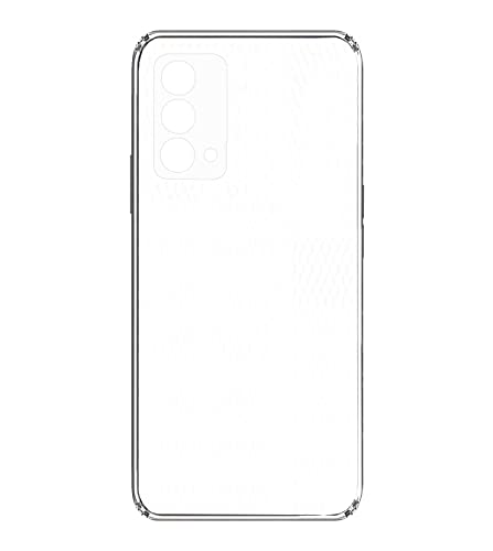 Image of Soft Flexible Silicone Back Cover Compatible with Realme GT Master, Transparent Case + Screen Guard