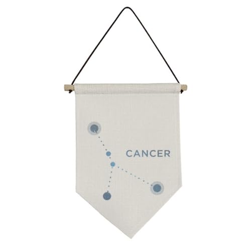 Drapeau en toile Cancer suspendre pour décoration murale