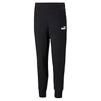 PUMA Women's Essential Fleece Sweatpants, Black, S
