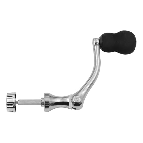 CENPEK 1 pz Maniglia per Mulinello da Pesca, bilanciere in Metallo, con Parti di Ricambio per Impugnatura per mulinelli da Spinning, Media per Serie 6000.