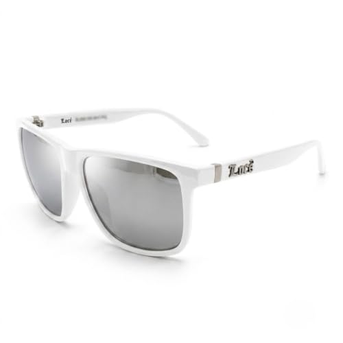 Image of Locs Men's Gangster Oversized Rectangular Horn Rim Sunglasses - 91055 & 91295 Series