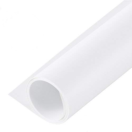 15.7X26INCH White Photography Backdrop Matte&Smooth PVC Background for Small Products Shoots