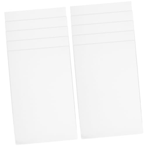 DOITOOL 10 Pack Cotton Cross Stitch Gridding Cloth for Embroidery Easy to Carry DIY Craft Fabric