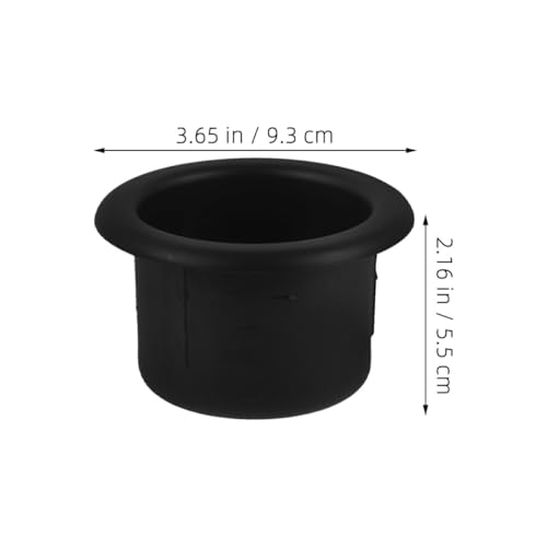 Portavasos para auto insertos de plástico 4 piezas miniatura 2