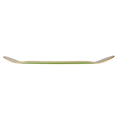 Moose Blank Skateboard Deck Stained Green 7.5