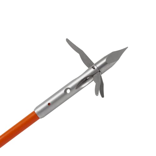 Innerloc 3 Barb Gator Grapple Point With Glass Max Bowfishing Arrow