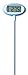 TFA Dostmann Orion digitales Design-Gartenthermometer, 30.2024.06, großes Display, zum Einstecken in den Boden, wetterfest, L 230 x B 100 x H 800 mm