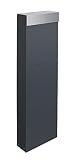 Frabox® Design Standbriefkasten NAMUR anthrazitgrau RAL 7016 / Edelstahl - Made in Germany!
