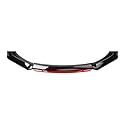 Auto Frontlippe Frontspoiler für Audi RS5 2025 2024 2023-, Antikollisions FrontstoßStange Splitter Spoilerlippe Diffusor,A/Black-red