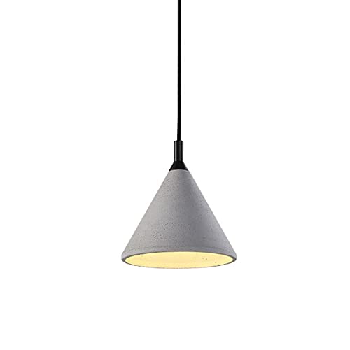 Lustre en ciment moderne et suspension industrielle haut de gamme