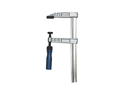 Brüder Mannesmann Werkzeug Schraubzwinge 50 x 150 mm, DIN 5117, M90400, Silber