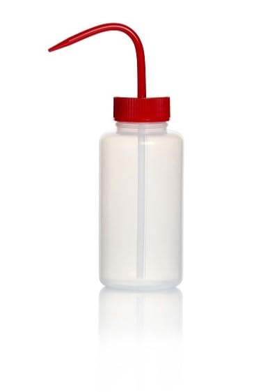 RS PRO Polyethylen Laborflasche 500ml Spritzflasche Weithalsig, Packung a 5 Stück