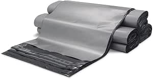 TGL PACKAGING™ Grey Mailing Bags ━ (22x30 inch │ 55x76 cm) Grey Self-seal Bags for Packaging, (200 Bags) Heavy-duty Grey Ecommerce Bags (200)