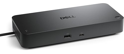 Dell Pro Smart Dock Sd25 – Dock Usb-C Con Ricarica 130W, Supporto 4 Schermi, Hdmi 2.1, Doppio Dp 1.4, Gestione Wi-Fi, Ethernet 2.5Gbe, Design Sostenib