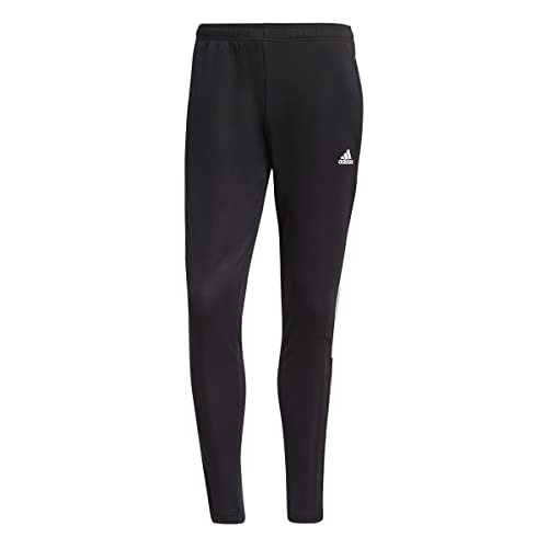 Tessuto morbido adidas TIRO21 TK Pnt W, Pantaloni Sportivi Unisex-Adulto, Black/White, XLT