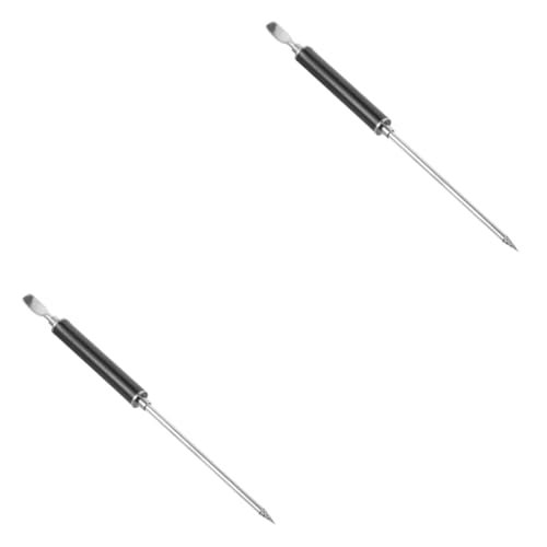 Hemobllo 2 Peças Agulha Latte Café Jarro De Leite Estênceis De Decoração De Café Barista Ferramentas