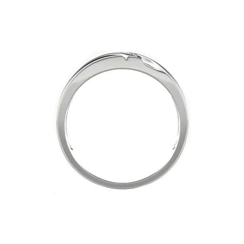 10K 14K 18K Gold Men's Diamond Wedding Band 0.06Cttw Natural Round Diamond Single Row Wedding Band for Men3