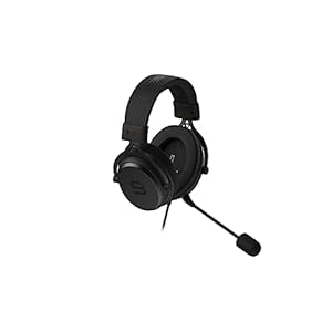 SPC Gear VIRO Gaming-Headset mit abnehmbarem Mikrofon (3,5-mm miniJack, 120-cm-Kabel mit Lautstärkeregler, 150-cm…