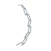 BARON MFG Chain Loop Double ZN 2/0X20FT 45961