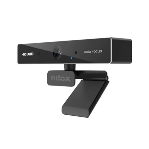 Webcam 4K automatique à mise au point rapide et correction de lumière