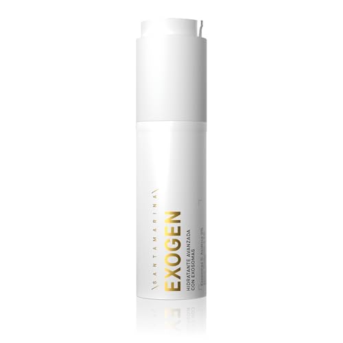 SANTAMARINA EXOGEN - Crema Hidratante Rostro y Cuello 50 ml - Piel Hidratada y Calmada, Refuerza la Barrera Cutánea - Estimula el Colágeno - Mejora la Textura y Aporta Luminosidad a la Piel