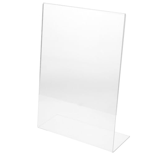 Tableau incliné transparent POPETPOP avec support de lecture et rangement