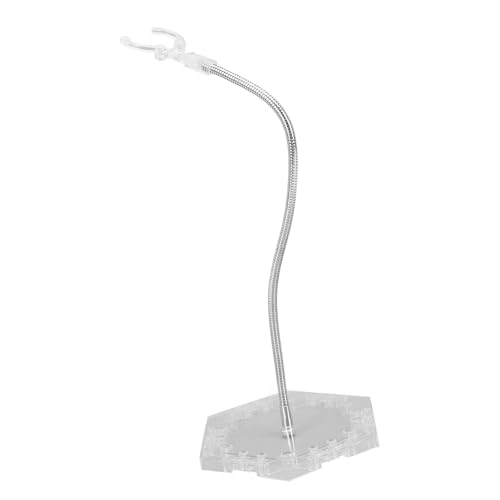 Ausla Stop-Motion-Modellständer, ABS-Edelstahl-Actionfiguren-Displayhalter für 6-Zoll-Puppen, Zum Präsentieren von Anime-Figuren und Anderen Sammlerstücken, Einzigartige Heimdekoration