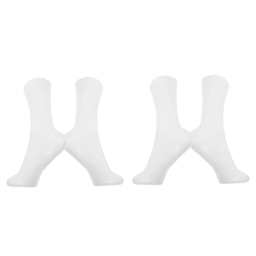 SOLUSTRE Sock Foot Mannequin Display Sock Model Display Holder 4pcs Leg Model for Shoes