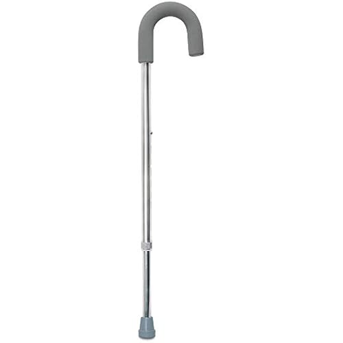 McKesson Aluminum Round Handle Cane 28.75" to 37.75" H