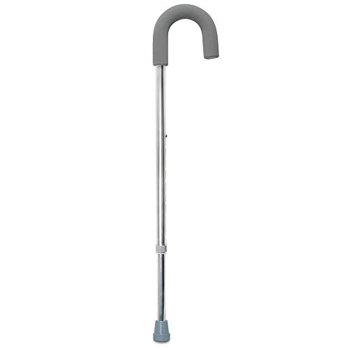 McKesson Walking Cane with Foam Round Handle, 28 3/4 in, 37 3/4 in, 1 ct | Aluminum - image 1
