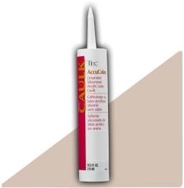 TEC Accucolor Siliconized Unsanded Acrylic Caulk 940 Antique White