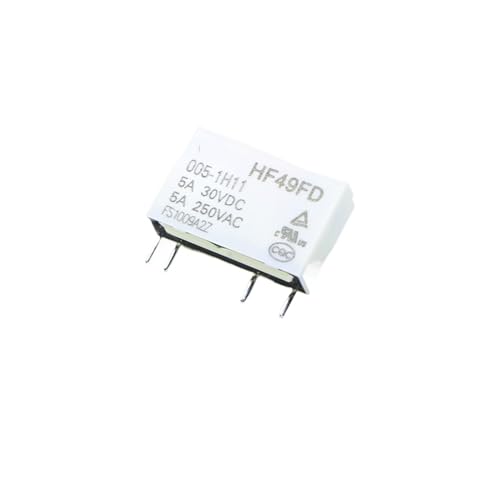 Microrelé HF49FD-005 012 024-1H11 relevador de cuatro pines para PCB