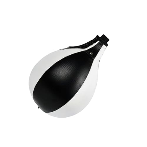 KTUXZCI Pelota de Velocidad de Boxeo de Cuero PU Avanzada, Costuras reforzadas para una Vida útil Prolongada y un Entrenamiento eficaz, ayudas para Pelotas
