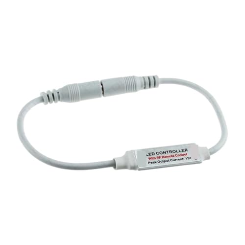 Controlador LED monocromático 5050/3528 con atenuador de 11 teclas compacto 3