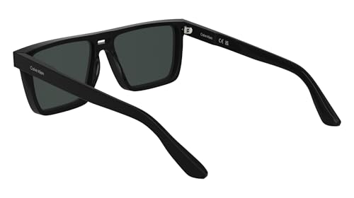 Calvin Klein Men's Sunglasses CK25501S - Black with Solid Grey Lens4