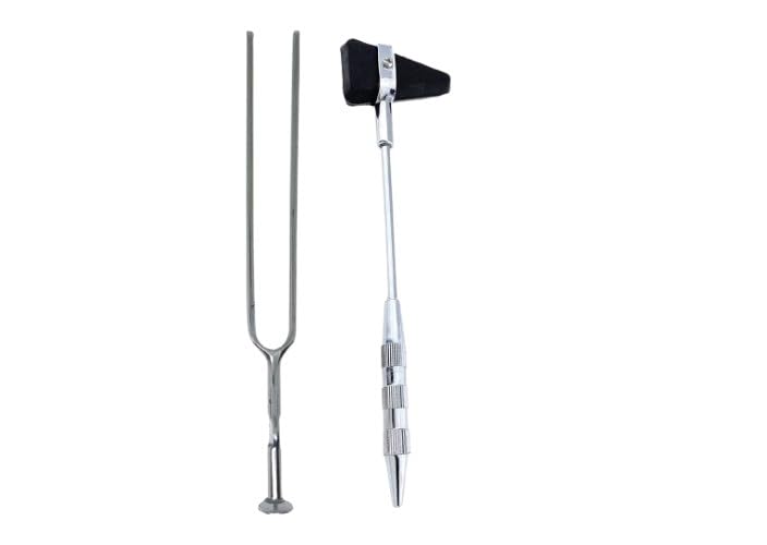 Newgen Percussion Knee Hammer with Tuning Fork 128Hz