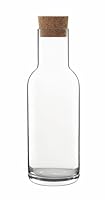Luigi Bormioli Sublime Carafe with Cork Stopper, 1 Litre