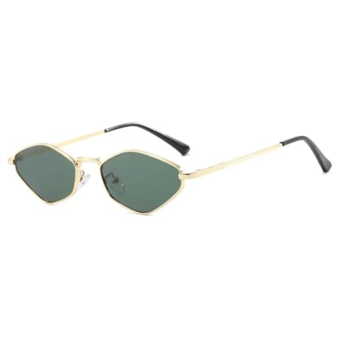 Lunettes de soleil femme petite monture pour visage fin vintage UV400
