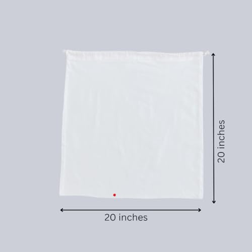 Image of dust bags for handbags | Pack of 5 washable cotton handbag covers for storage | Dust cover storage bags for Handbags, Purses, Shoe Boots | Travel Storage Pouch with drawstring closure