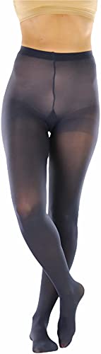 Image of ToBeInStyle Women's Nylon Solid Opaque Pantyhose Tights