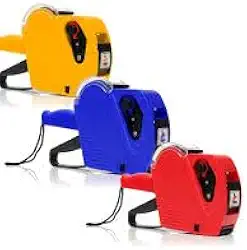 ETIQUETADORA MANUAL 8 DÍGITOS + REFIL + ETIQUETAS BMAX MX5500