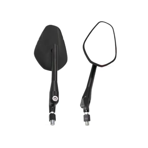 Rétroviseurs moto universels 8/10mm pliables et ovales anti-chute pour guidon