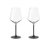 【正規輸入品】 Villeroy & Boch(ビレロイ&ボッホ) 「 ロック 」 レッドワイングラス 2脚セット 直径約10×高さ23cm 容量約470ml ペアグラス お祝い 結婚祝い 結婚記念日 誕生日 ギフト プレゼント 贈り物 315802